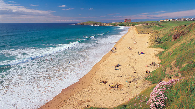 Fistral beach Newquay Cornwall Fistral beach Newquay Cornwall