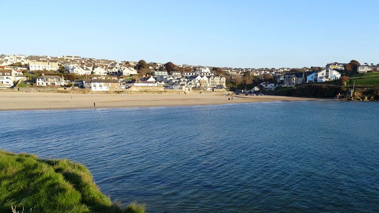 Porth beach Newquay Cornwall Porth beach Newquay Cornwall