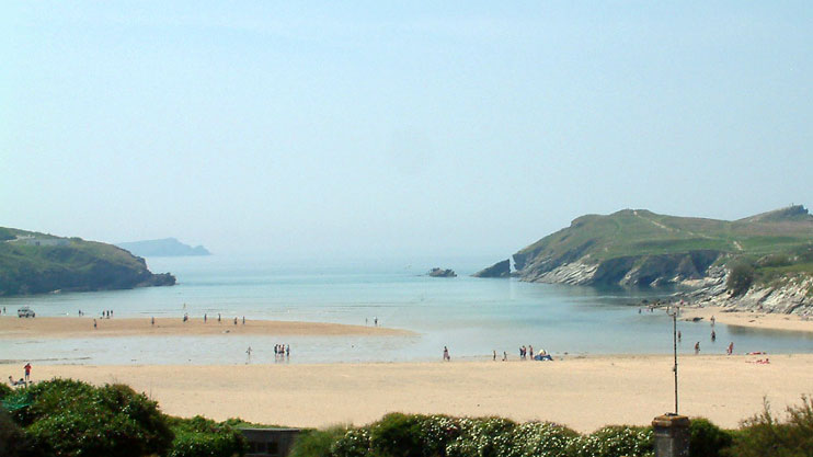 Porth beach Newquay Cornwall Porth beach Newquay Cornwall
