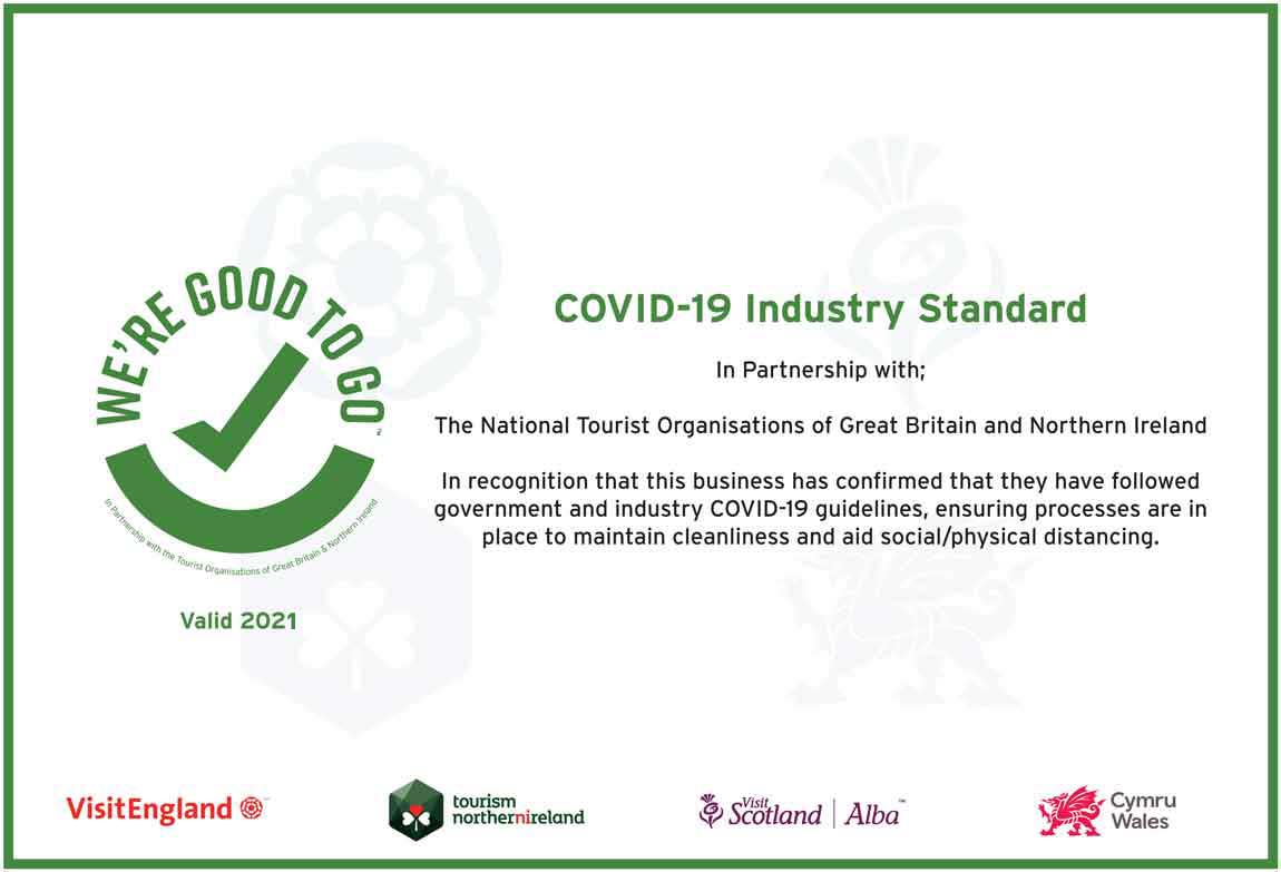 We're Good To Go - COVID-19 Industry Standard